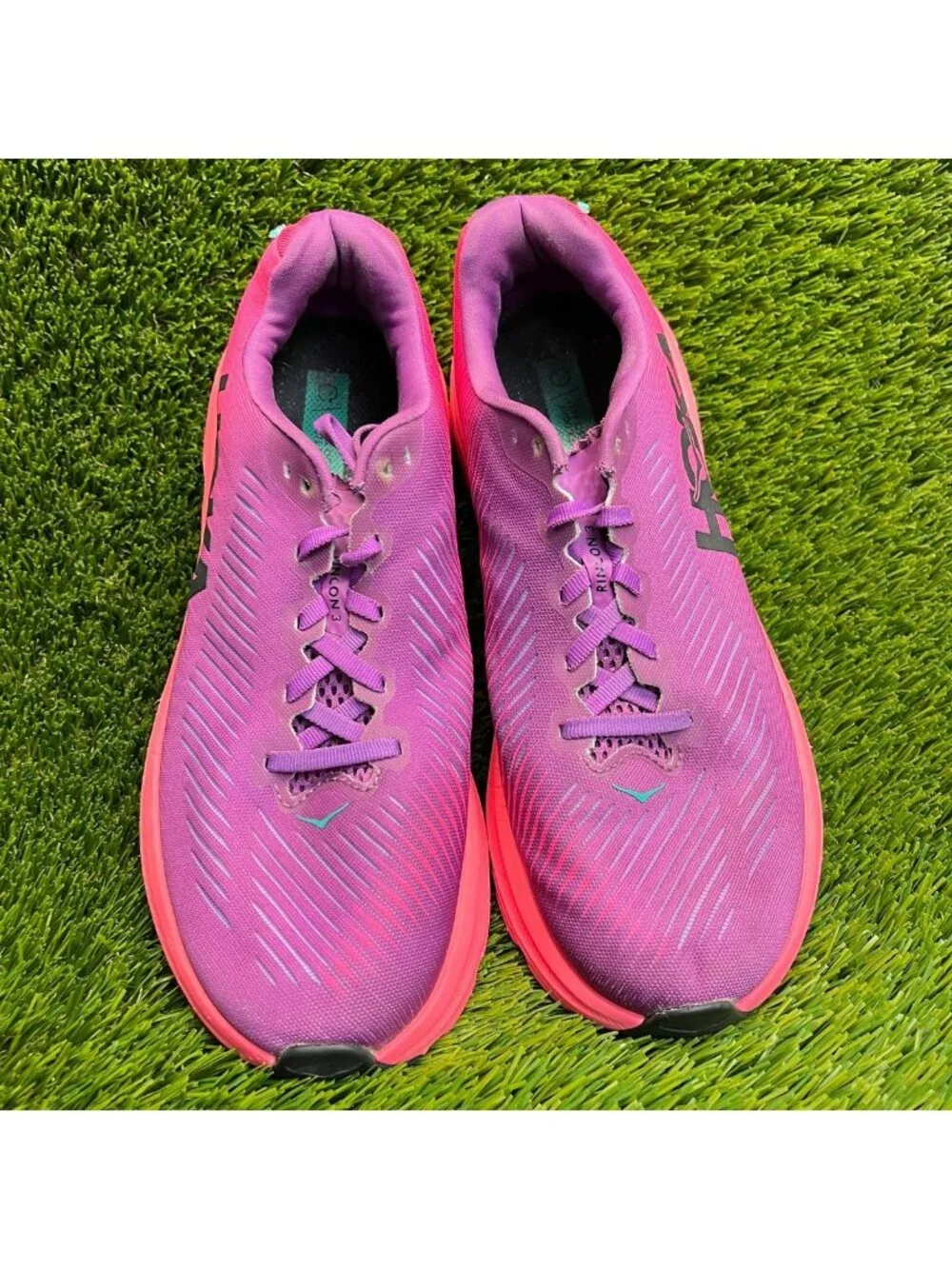 Hoka One One Rincon 3 Womens Size 8.5 Beautyberry Pink Running Shoes Sneakers